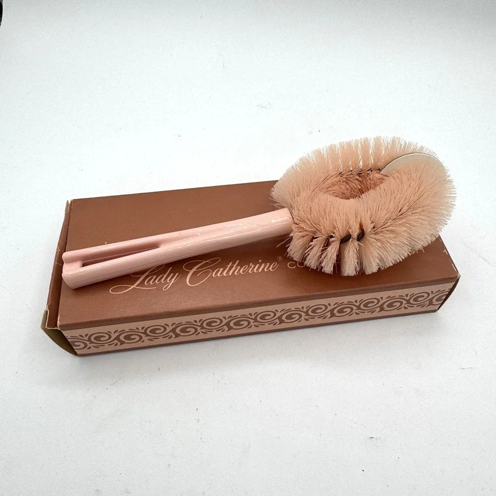 Vintage‎ 50s 60s Lady Catherine Powder Brush Stanley Home Products Boxed USA